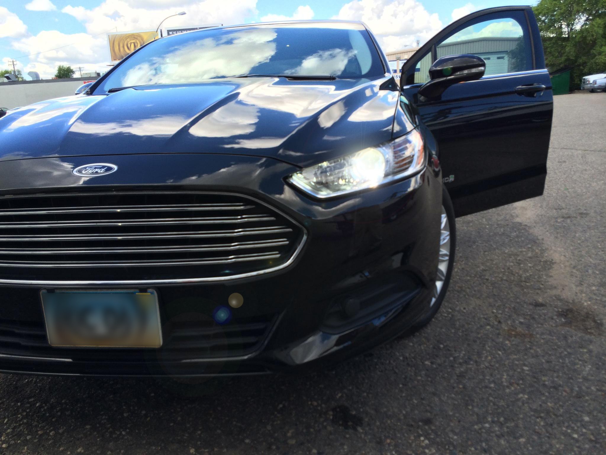 2014 ford deals fusion custom headlights